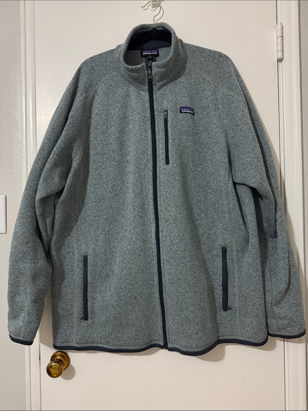 Patagonia Men's Better Sweater Jacket-Shadow Blue
